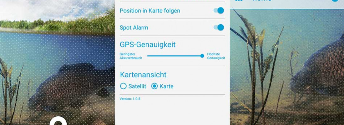 Carpigate / Die GPS-App für Karpfenangler